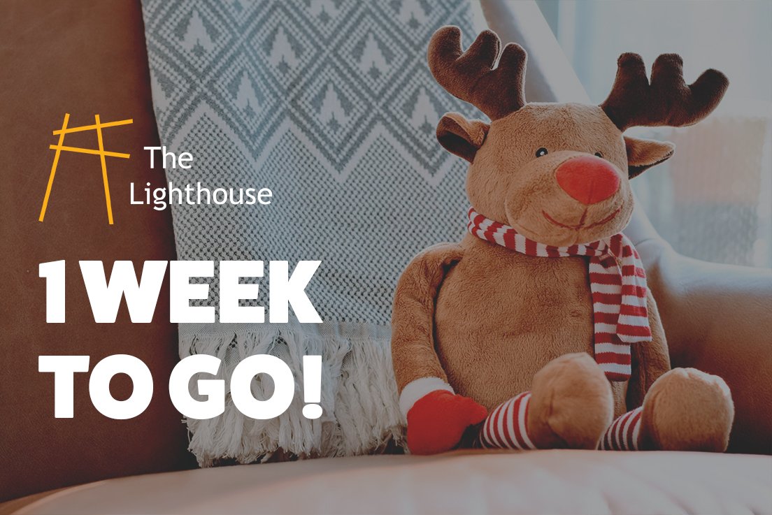 The Reindeer is excited? Are you? #XmasCountdown #Aldeburgh #AldeLighthouse