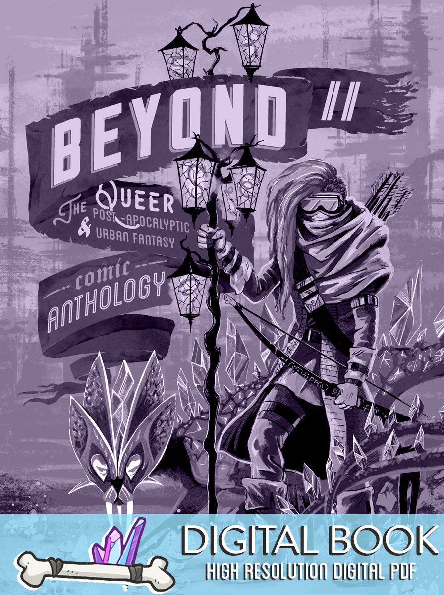 BeyondPress's tweet image. The digital library of Beyond Press has grown again as we add our latest addition to our library.

Welcome, Beyond: The Queer Post-Apocalyptic &amp;amp; Urban Fantasy Comic Anthology! 

Check out our digital and physical library here: gumroad.com/beyondpress
