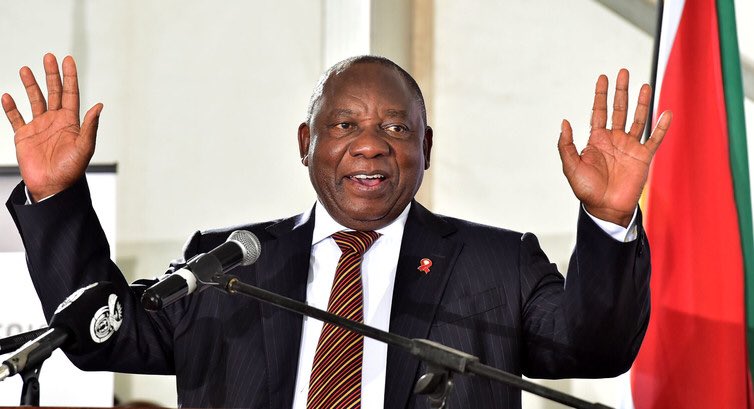 Congratulations to the new President of @MYANC - @DPRamaphosa #RamaphosaIsPresident #CongratsCyril