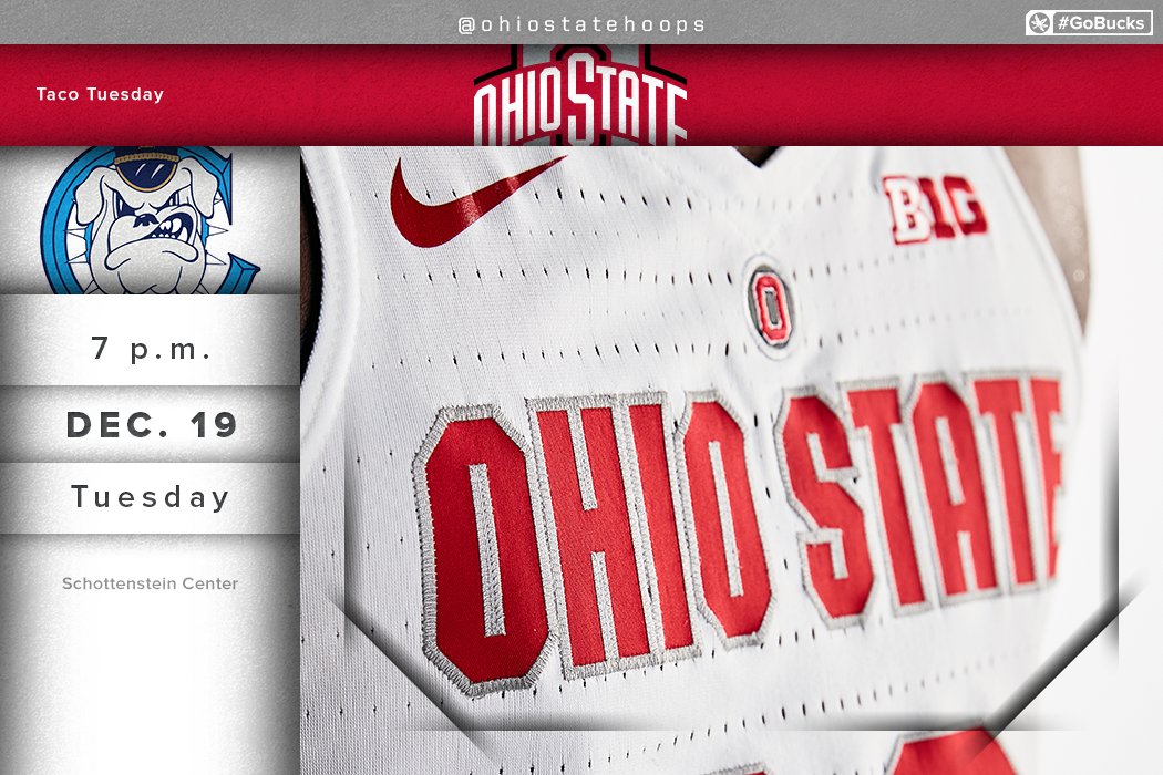 Brutus_Buckeye's tweet photo. 🎟 MASCOT MONDAY 🚨

RT for chance to WIN 4️⃣ tix to 🏀@OhioStateHoops vs. The Citadel 7 pm this Tuesday 

One WINNER announced at 1 pm ⏰

#GoBucks https://t.co/yhPq8YuEAL