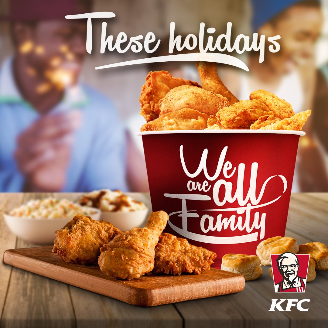 kfcjamaica's tweet photo. Today you get together with your “laugh until I can’t breathe” family to keep on having fun and sharing a #KFCBucket. Share a selfie with them.😆🤳 #WeAreAllFamily #BucketLifeSeason https://t.co/4LW3mmVlZT