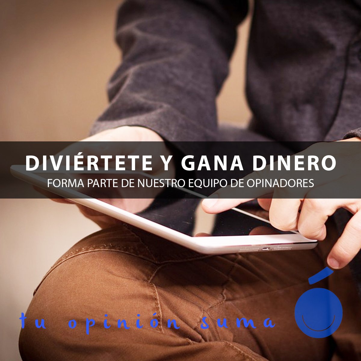 encueston's tweet photo. ¡Diviértete y gana dinero! Forma parte de nuestro equipo de opinadores y gana dinero respondiendo encuestas. #Encuestón https://t.co/ZfTu5VvcRK