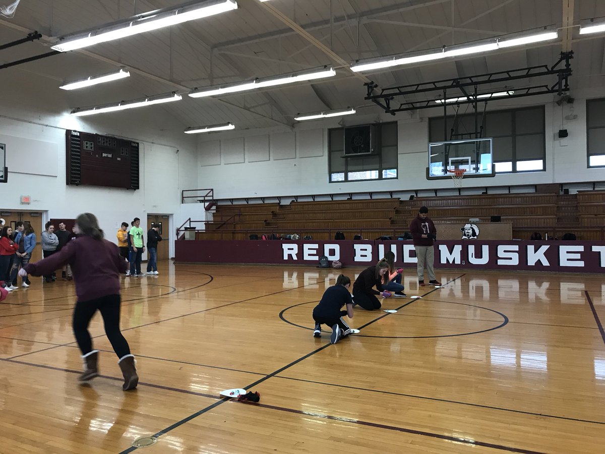 PE Reindeer Games. Happy Holidays!! #RedBud132