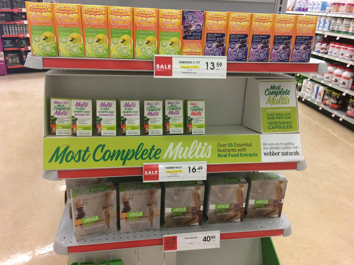 sensmegafan's tweet photo. Stop at the SDM Petawawa to get a #greatdeals on @webbernaturals  Complete Multi Vitamins, while quantity last https://t.co/s9YSWrlEx0