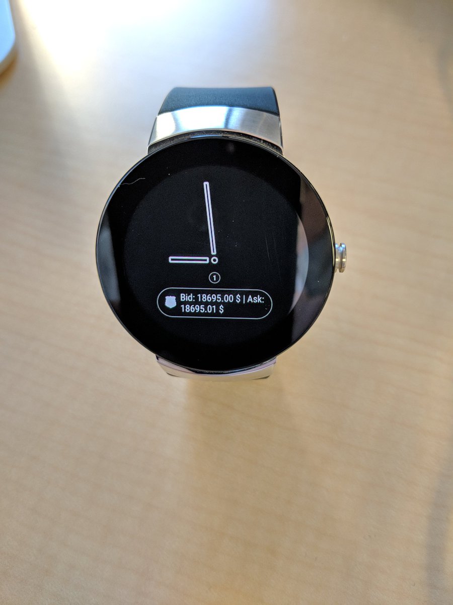 Do you already get live <a href="/Bitcoin/">Bitcoin</a> #Notifications on your phone but also want them within your <a href="/AndroidWear/">Android Wear</a> 2.0 #WatchFace ?
#WearableNotifications has you covered!

wearable-notifications.com