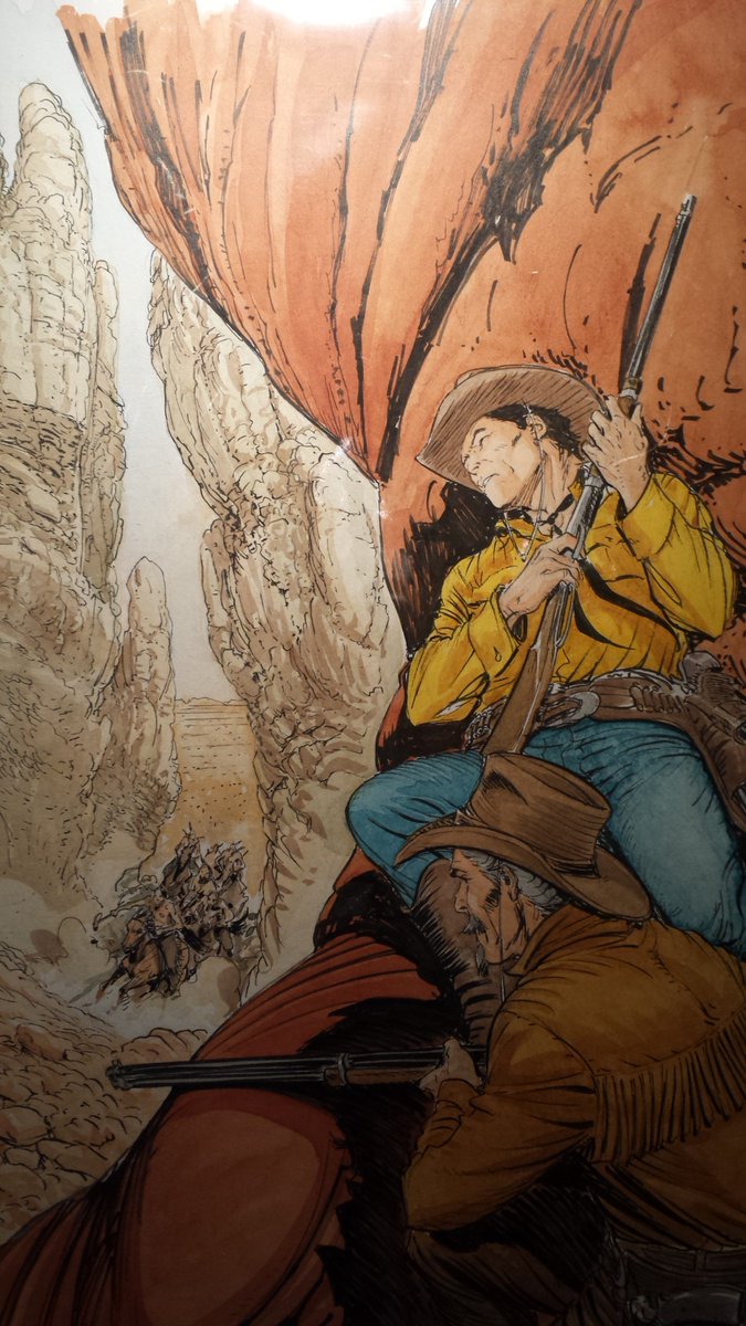 regioneFVGit's tweet photo. "TEX WILLER: tavole d'autore in mostra a Bruxelles": una ventina di tavole d'autore disegnate dal friulano Giulio de Vita, fumettista di origine pordenonese famoso anche nella patria del fumetto, il Belgio.

Fino al 15 gennaio 2018.

I dettagli> https://t.co/JOWFEDb2T3 https://t.co/UYZV6TY3G0