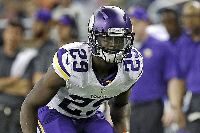 NFL_Stats's tweet photo. Since 2016, Xavier Rhodes has held Antonio Brown, Julio Jones, Odell Beckham and AJ Green to a combined....

9 Receptions
94 yards
(On throws into his coverage) https://t.co/k98Dh4bnNC