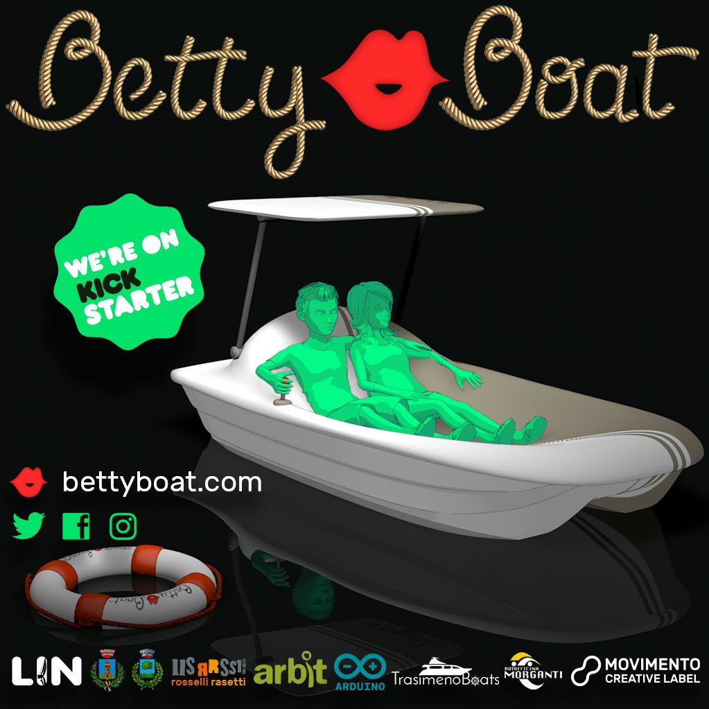 Betty💋Boat è finalmente su <a href="/Kickstarter/">Kickstarter</a>
✅ Clicca sul link qui sotto ⤵️
kickstarter.com/projects/betty…

anche un piccolo contributo può fare la differenza!
➡️ Sostieni una #nautica più consapevole.

#ecosostenibile #ecoturismo #trasimenolake #sail #sailing #nopollution