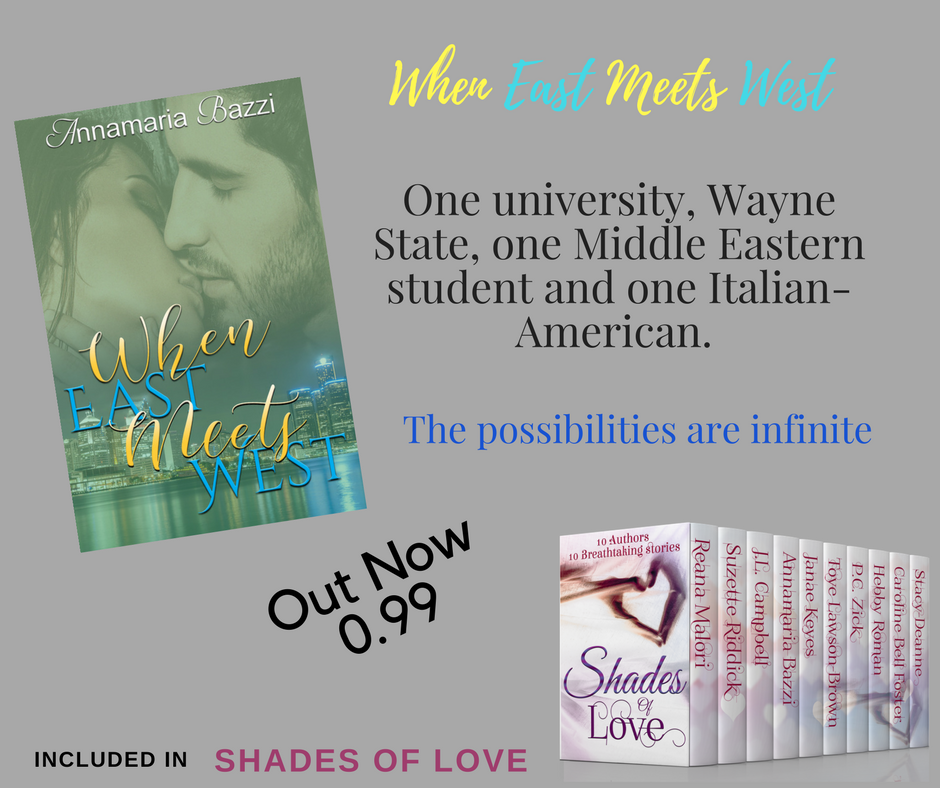 AMBazzi's tweet photo. When two cultures collide, will love blossom? https://t.co/L210l9DK0S #SOL #preorder #99cents #multiculturalromance https://t.co/HvWRKW77Db