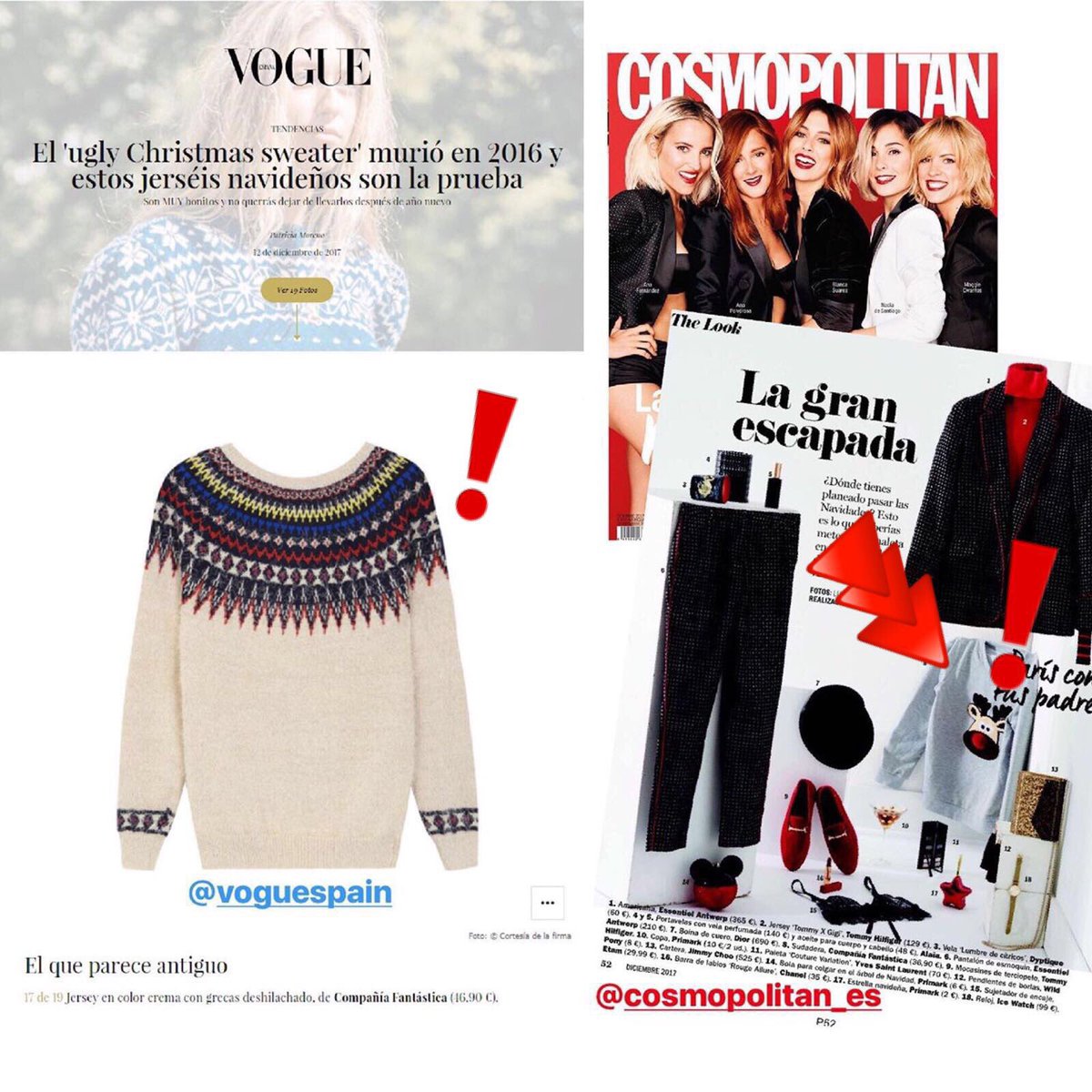 ♥️♥️♥️
En <a href="/laimportadora/">LA IMPORTADORA</a> podrás encontrar las últimas recomendaciones de <a href="/cosmopolitan_es/">Cosmopolitan España</a>  y <a href="/voguespain/">Vogue España</a> 👏🏻👏🏻👏🏻
#regalosmolones #calleperezgaldos2
#coleccion #otoñoinvierno #laimportadorashopgallery 
#seville #shop #otoño #invierno #autumn #winter #love #cute #navidad