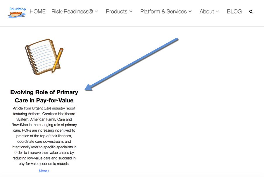 RowdMap's tweet image. Evolving Role of Primary Care in Pay-for-Value - buff.ly/2iCgywp