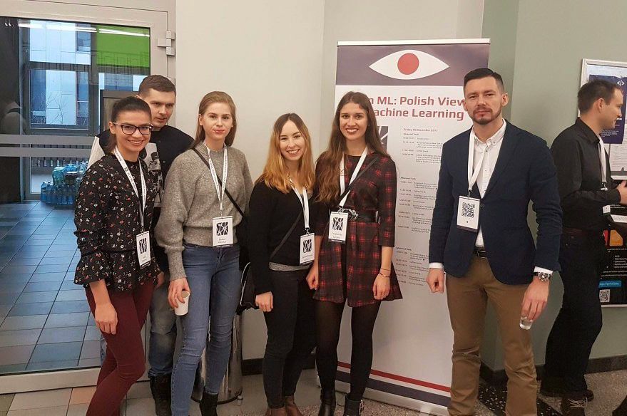 @alphamoon_ml and collegues at #PLinML Conference 2017. plinml.mimuw.edu.pl