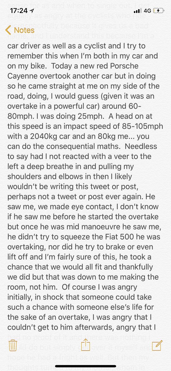 alexdowsett's tweet image. My thoughts from today’s frightening near miss. If you agree, have had the same or can relate to this, I’d appreciate it shared.