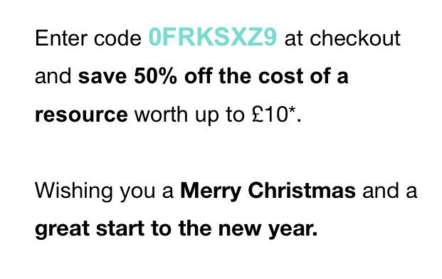 Wow! We have 2 resources in the top 5 of 2017 on @TesResources! KS2 Lyric Reading Comps &amp; our Y5/6 Writing Toolkit. You can now use code 0FRKSXZ9 for 50% off these and more here: tes.com/teaching-resou… 🎄☃️🎅🎄☃️🎅🎄☃️🎅🎄☃️