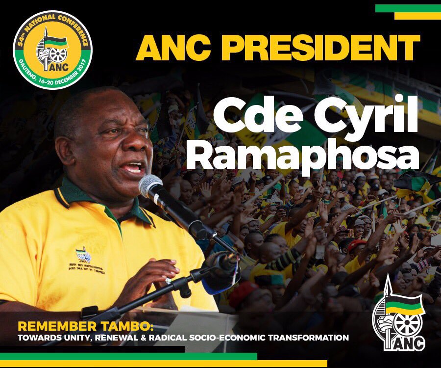 phutilation's tweet image. My President CR17 
Numbers cadres ANC Unity 
#RSA minister of police wake up