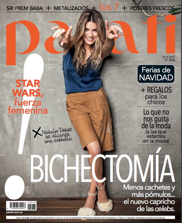 Infomedia24hrs's tweet photo. #REVISTAS 🇦🇷 #PARA #TI DICIEMBRE 2017 PDF➡️ https://t.co/27xhlkcnyo - #YoNoParo #TodosAlCongreso - #FelizLunes - #NoAlAjustePrevisional #LunesDeGanarSeguidores #BuenLunes - #comoviajo 📸 https://t.co/Da8e3uA3ST