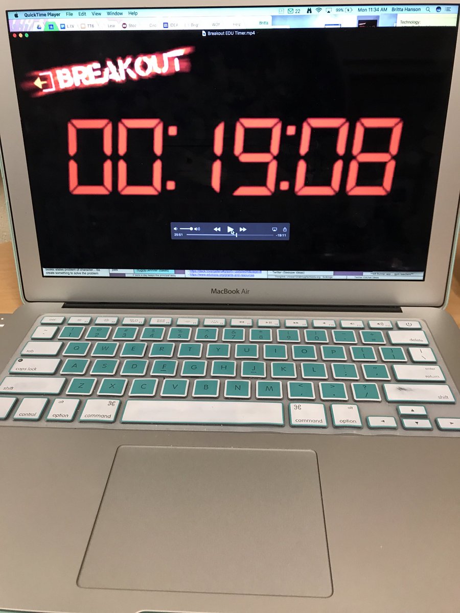 LABridgeford3's tweet photo. We broke out and solved Reindeer Games with 19 minutes to spare! @bmhanson7 #gfpsla #teamwork https://t.co/cpQ6p5xIUC