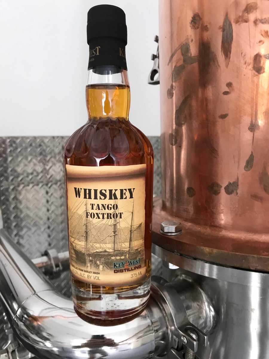 kwdistilling's tweet photo. Dont be fooled by the imitators. We distill the only whiskey produced in Key West#keywestwhiskey#keywstmade https://t.co/JKNipQRnfI
