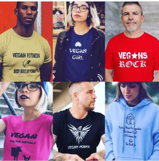 Start The Week Off Great With A Treat For You That Inspires Others! Over 70 Designs Many NEW On All New Style Tees, Hoodies &amp; Long Sleeved. Order Here> teespring.com/stores/go-vega… #vegan #vegantshirt #veganhoodie  #animalrights #veganchristmas #veganuary