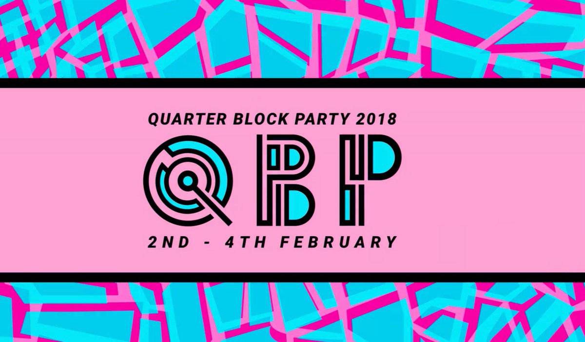 Oooh; <a href="/QtrBlockParty/">Quarter presents</a> have announced their full line-up and it's very nice indeed. bit.ly/2Buz83w