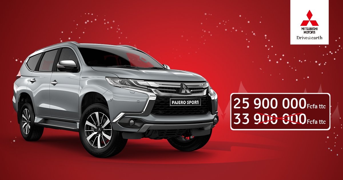 C’est Noël avant l’heure ! Le Pajero sport à partir de 25,9 millions TTC. Des promos sur tous les modèles. + d’info : 21.75.18.22 #civ #civ225 #abidjan #team225 #ci225