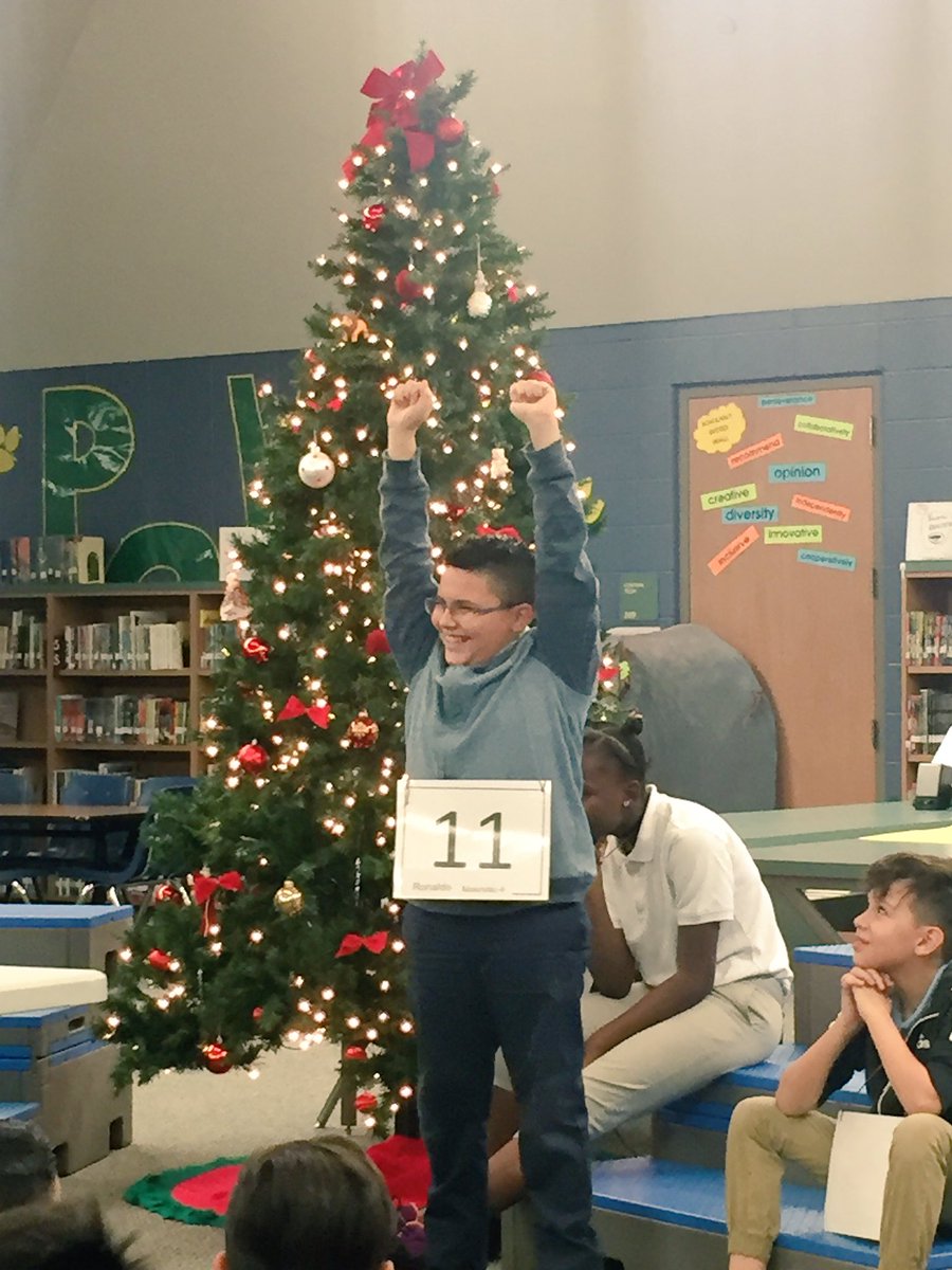 mrsla77's tweet photo. Houston...we have a Spelling Bee winner for @McDougleKISD! He didn't want to compete, and now he's the winner! Mom said this was the BEST Xmas gift ever! 🎁🎄🏆@Lattesinclass #proudmoment https://t.co/z9Qt1rqnFk