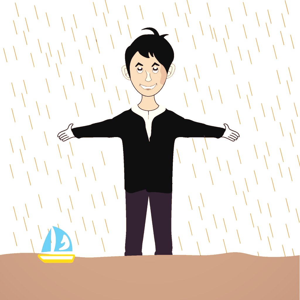 VenkiVenking's tweet photo. "Rain and the paper boat" Expressions board sample 2D here.
Glimpse of full 3D teaser on February, 2018. https://t.co/bdEwmagg2U