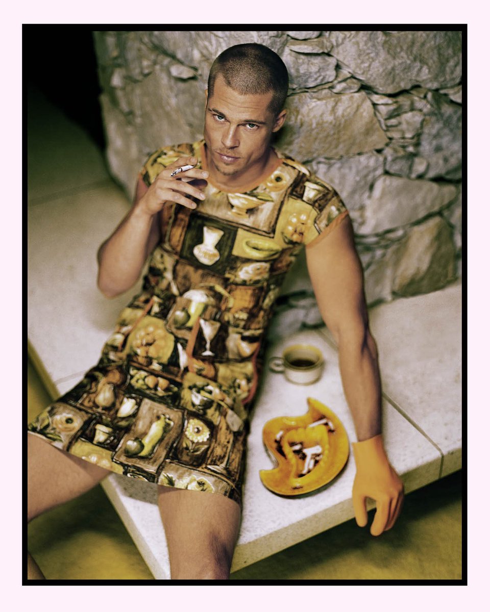 williamvercetti's tweet photo. happy 54th birthday to this icon, Brad Pitt 🎂🎉 https://t.co/2H2xuP77cv