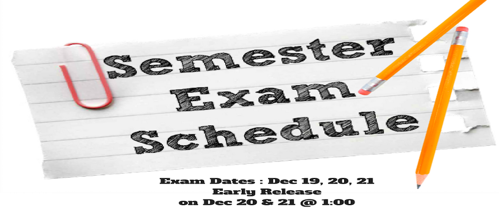 MMSdecatur's tweet photo. Headlines: Exams/Early Release this week! UIL Permission Forms DUE! Break 12/22-1/8, Class start 12/9! For more: https://t.co/zXa8qFldZc https://t.co/oP2XDo5pGy