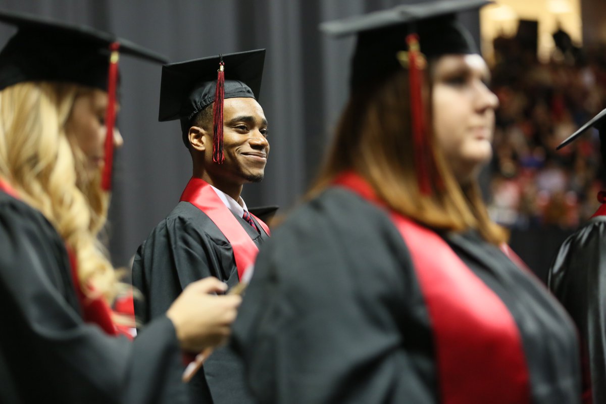 TexasTech's tweet photo. That feeling when you graduated from #TexasTech over the weekend! 👆#IAmARedRaider https://t.co/KCNKmUS6SD