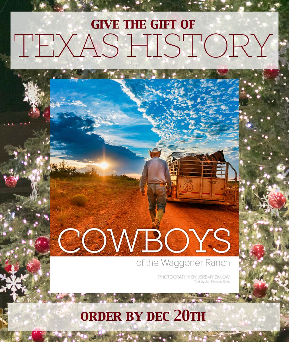 Give the gift of Cowboys of the Waggoner Ranch this Christmas!

To get your books by Christmas, order by the deadlines below
* Free shipping | December 15th
* Priority shipping | December 20st

Buy now: buff.ly/2ANupch
