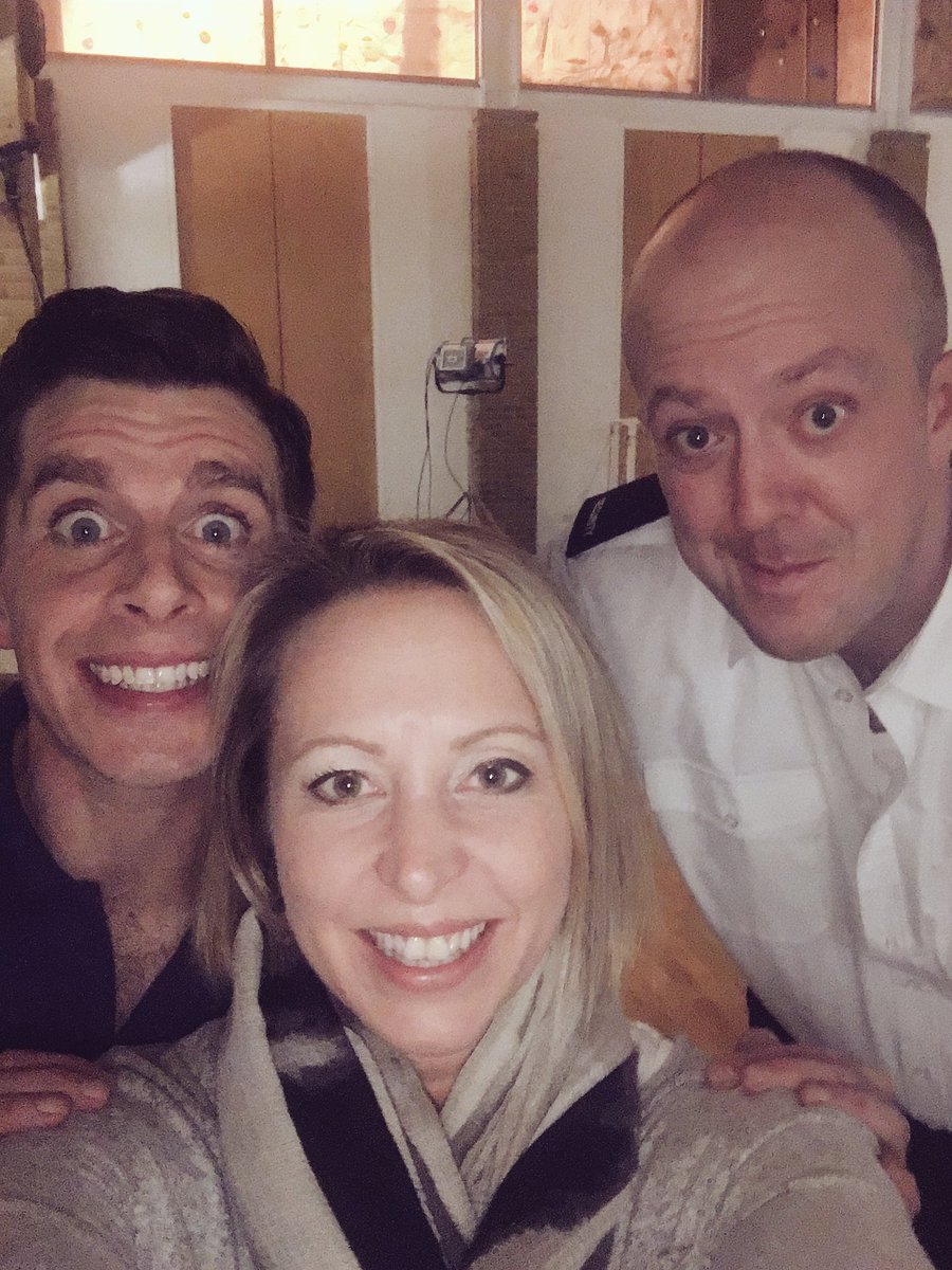 Was fab meeting the hugely talented <a href="/DannyAdams007/">Danny Adams</a> &amp; <a href="/MrPotts/">Mick Potts</a> &amp; being part of the filming for their brand new show Danny! On BBCiPlayer now!