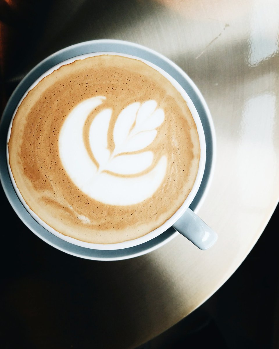 A hot, delicious latte from the Slab <a href="/wateravecoffee/">Water Avenue Coffee</a> come see us in the <a href="/achotelportland/">AC Hotel Portland</a> lobby this morning