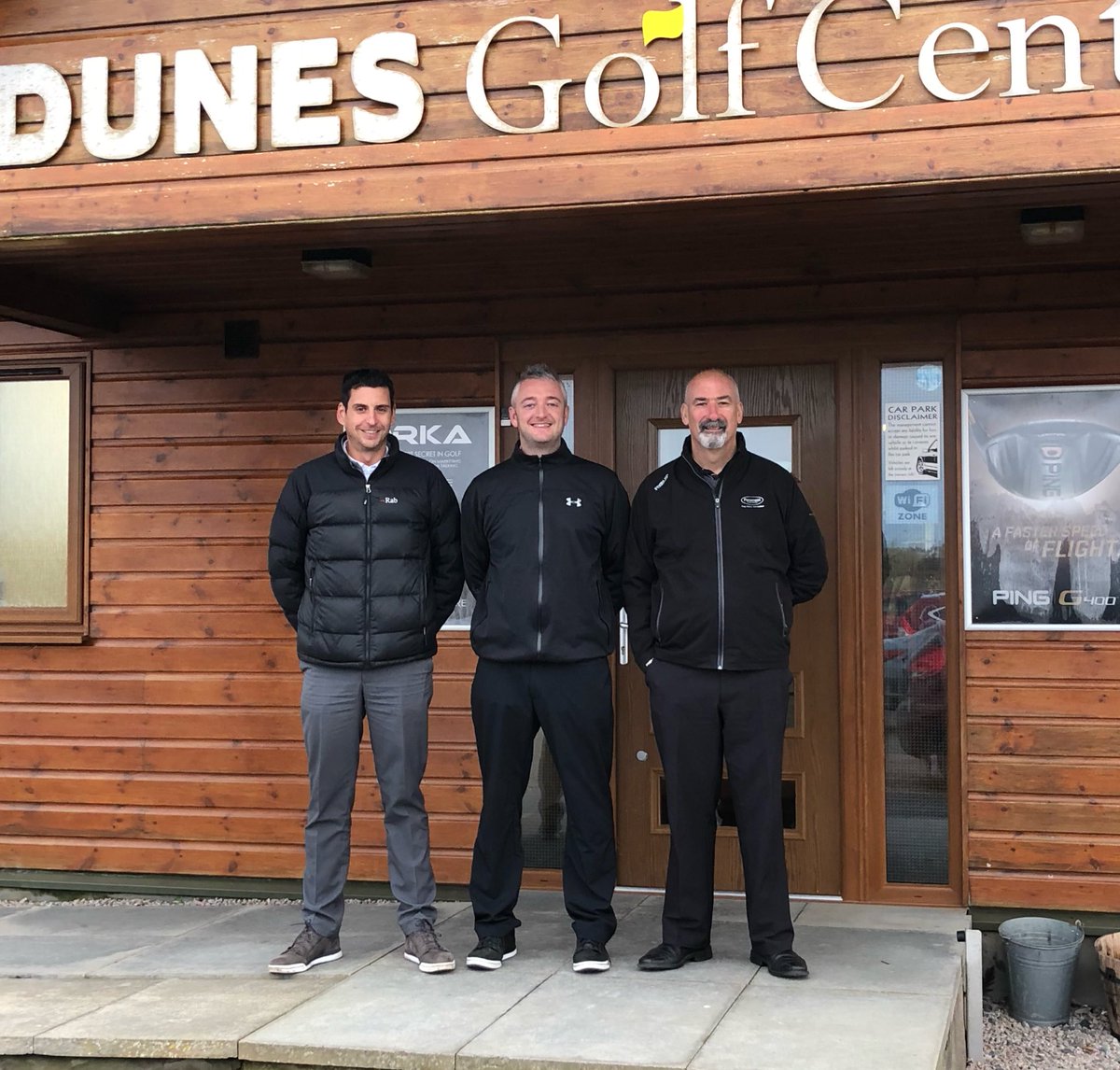 petermyers's tweet photo. Delighted to welcome the @Foremostgolf Pro of the year 2017 @niallmcgill and @ForemostKevin to Dunes today. Lots of sharing ideas ahead of an exciting 2018! #alwayslearning #foremostgolf #goodforgolf #teamforemost https://t.co/J0VG8moK0i