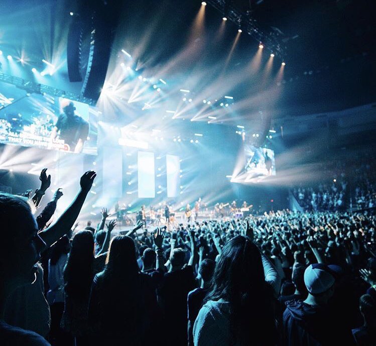 GwinnettChurch's tweet photo. Happy 25th Birthday #Gwinnett Arena. Here’s one of our favorite memories from this past March with @npinsideoutband  #nothingordinary #ForGwinnett https://t.co/lwqSJCEDU7