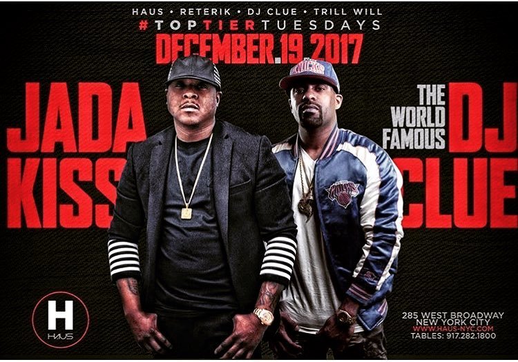 Tomorrow Night! <a href="/therealkiss/">JADAKISS</a> will be at <a href="/haus_nyc/">🏠 HAUS™ NYC</a> this Tuesday!! T3 Tuesdays with Power 105’s <a href="/djclue/">DJ CLUE</a>! Turn up on a Tuesday! Reserve your tables early! Text 917.282.1800 #t3tuesdays #toptiertuesdays #toptier #djclue #power105 #newpartyalert #turnup #haus… bit.ly/2B8hINb