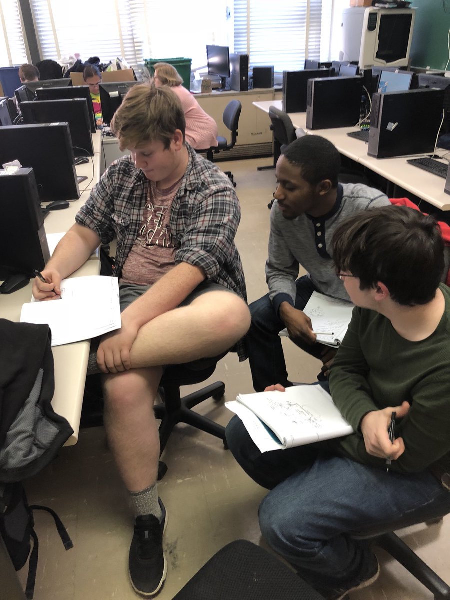 DHS_ETprograms's tweet photo. DHS PLTW Engineering Students workng with clients to design homes for habitat for humanity l. @CTE_BaltCoPS @DulaneyHigh https://t.co/OqacAf5l64