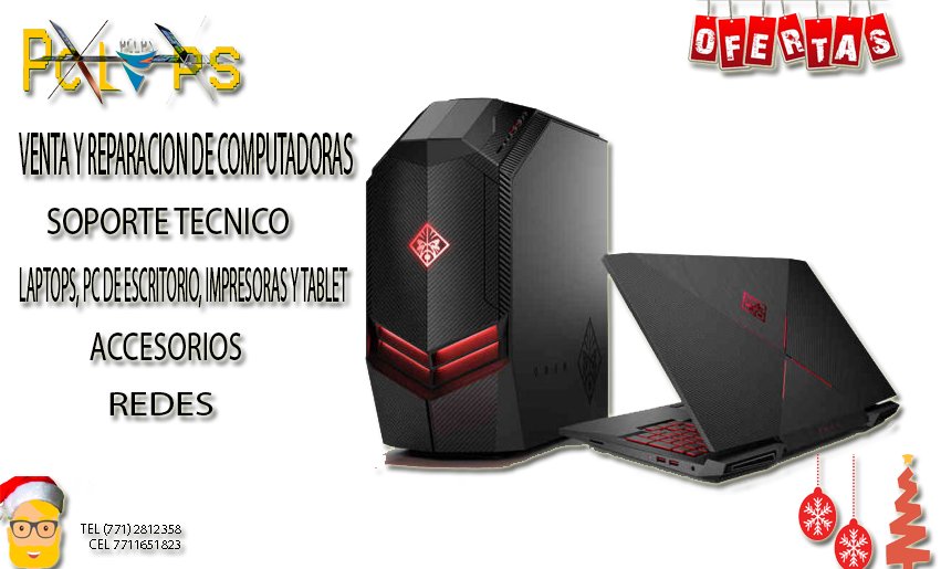 PcPclaps00's tweet photo. #VentayReparacionComputadoras #Promociones #Ofertas #SoporteTecnico #Pclaps #Pachuca Tel: (771) 2812358 @PcPclaps00 @pachuca @hgo Calidad Servicio y los Mejores Precios https://t.co/iVaxkCWVaQ