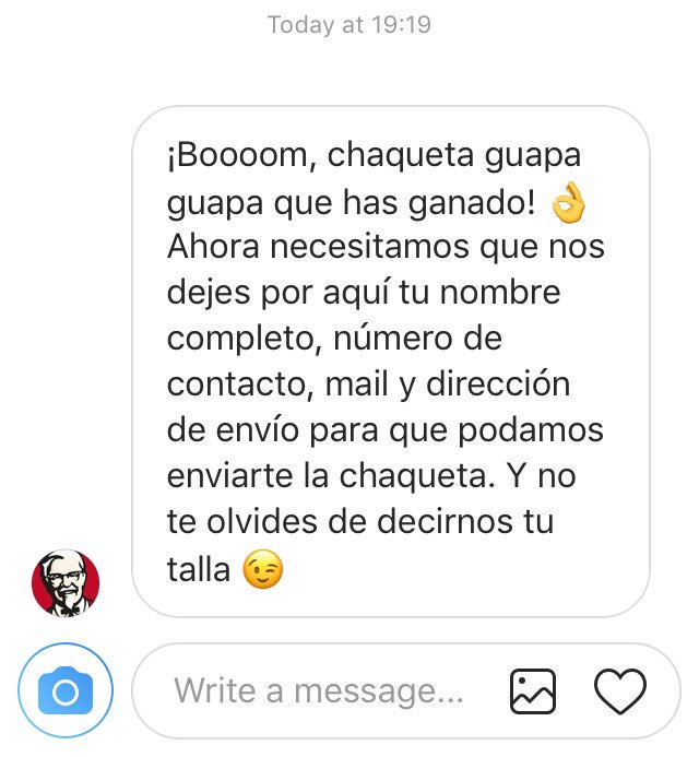 Yiaaas, el que la sigue la consigue hahhaha
Gracias a todos los que me habéis echado una mano! La victoria es nuestra!!! 😘😘