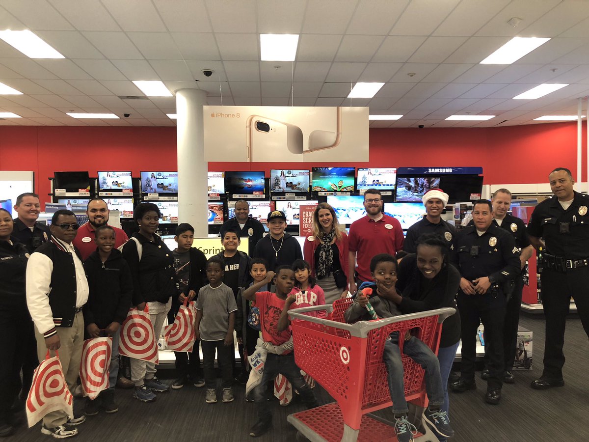 Thank you <a href="/Target/">Target</a> Westwood and <a href="/LAPDWilshire/">LAPD Wilshire</a> for the Heroes and Helpers event.  Great job!  @TonyCostanzoTGT @odarango <a href="/MikeAndreotti/">Mike Andreotti</a> <a href="/meyer_stephie/">Stephanie Meyer</a> <a href="/DiCiccoKim/">Kim DiCicco</a>