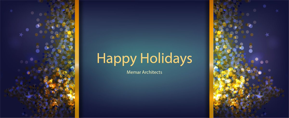 MemarArchitects's tweet photo. May Peace, Joy, Hope, and Happiness be yours during this Holiday Seasons and throughout the New Year. https://t.co/7CbMxO5Ykt