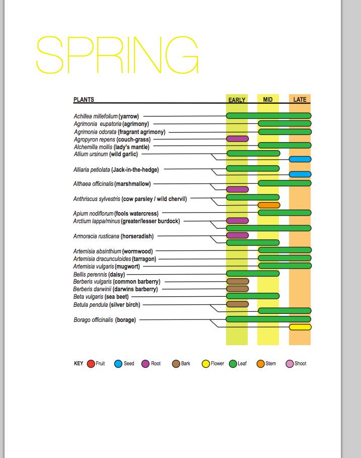 Never miss a foraging trick with these colour coded season-by-season harvesting charts. featuring nearly 90, mostly commonly found UK species.Available from the website shop @ wildplantguide.com
#wildfood #foraging