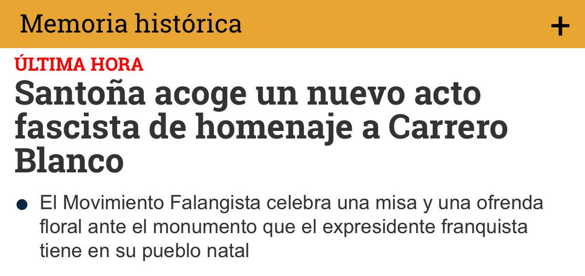 Cada vez que veo a Carrero Blanco siendo TT pienso en lo alto que llegó este hombre ... por eso le siguen haciendo homenajes ¿Verdad?