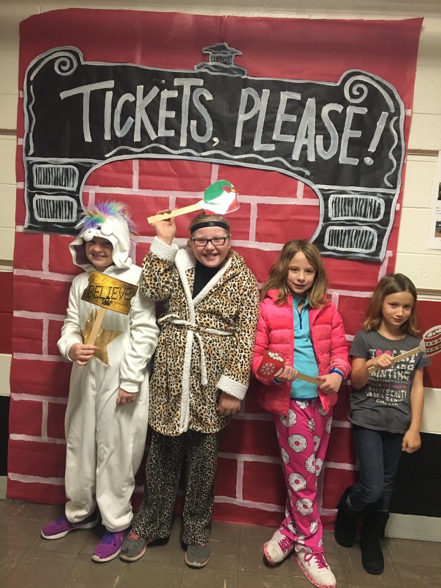 jtalburt's tweet photo. Polar Express Day! https://t.co/CYvn0ta3GS
