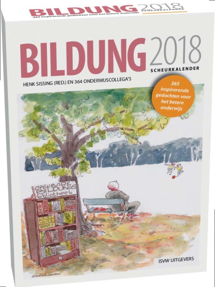 Meld je voor 1 januari aan bij het schoolleidersregister en ontvang deze Bildungskalender. Toon je schoolleiderschap: schoolleidersregistervo.nl