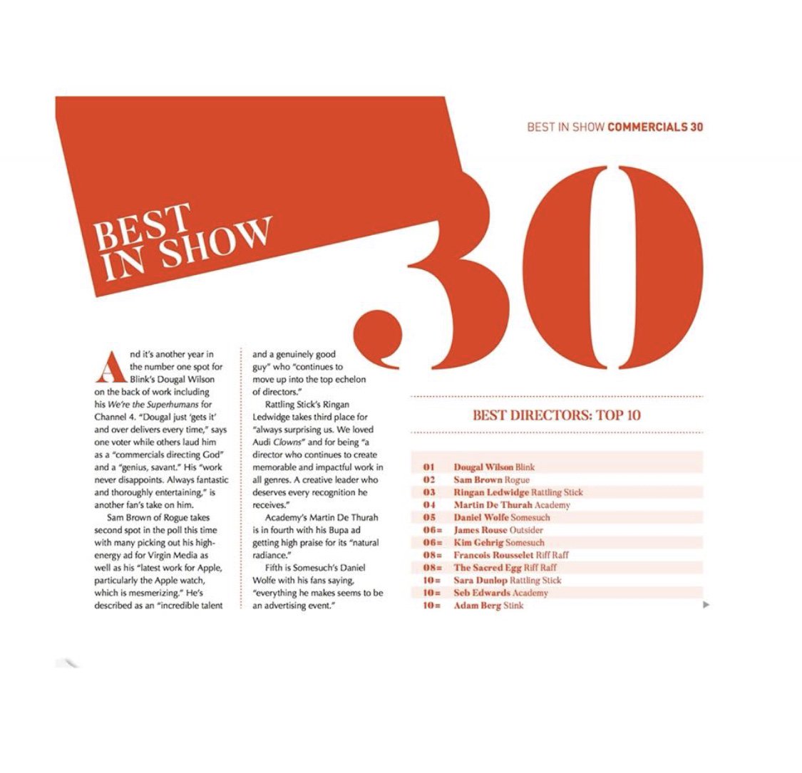 twentyfour7team's tweet photo. Congratulations to all our friends who made the @televisualmedia 2017 peer poll and best in show! @AcademyFilms, @RattlingStick , @Somesuchandco , @thisisblink , @Outsider_TV , @martindethurah , #SaraDunlop, #AdamBerg, #RinganLedwidge, and #DanielWolfe https://t.co/QHSHFN5pQF