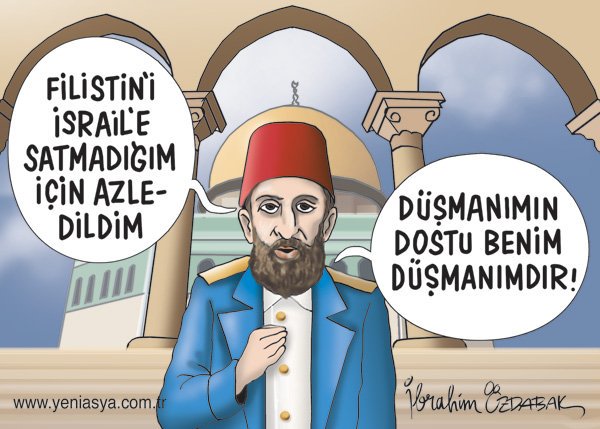 Dünyalık fâni şeylerle kandıramadıkları cennetmekan Abdülhamit han..
Bir tarafta da üç kuruşa herşeye takla atan ~ attıran...

Allah fâni ve fena şeylere tamah etmeyen ve de feraset sahibi yönetim nasip etsin tüm İslam memleketlerine... Amin 
#Kudüsİçin