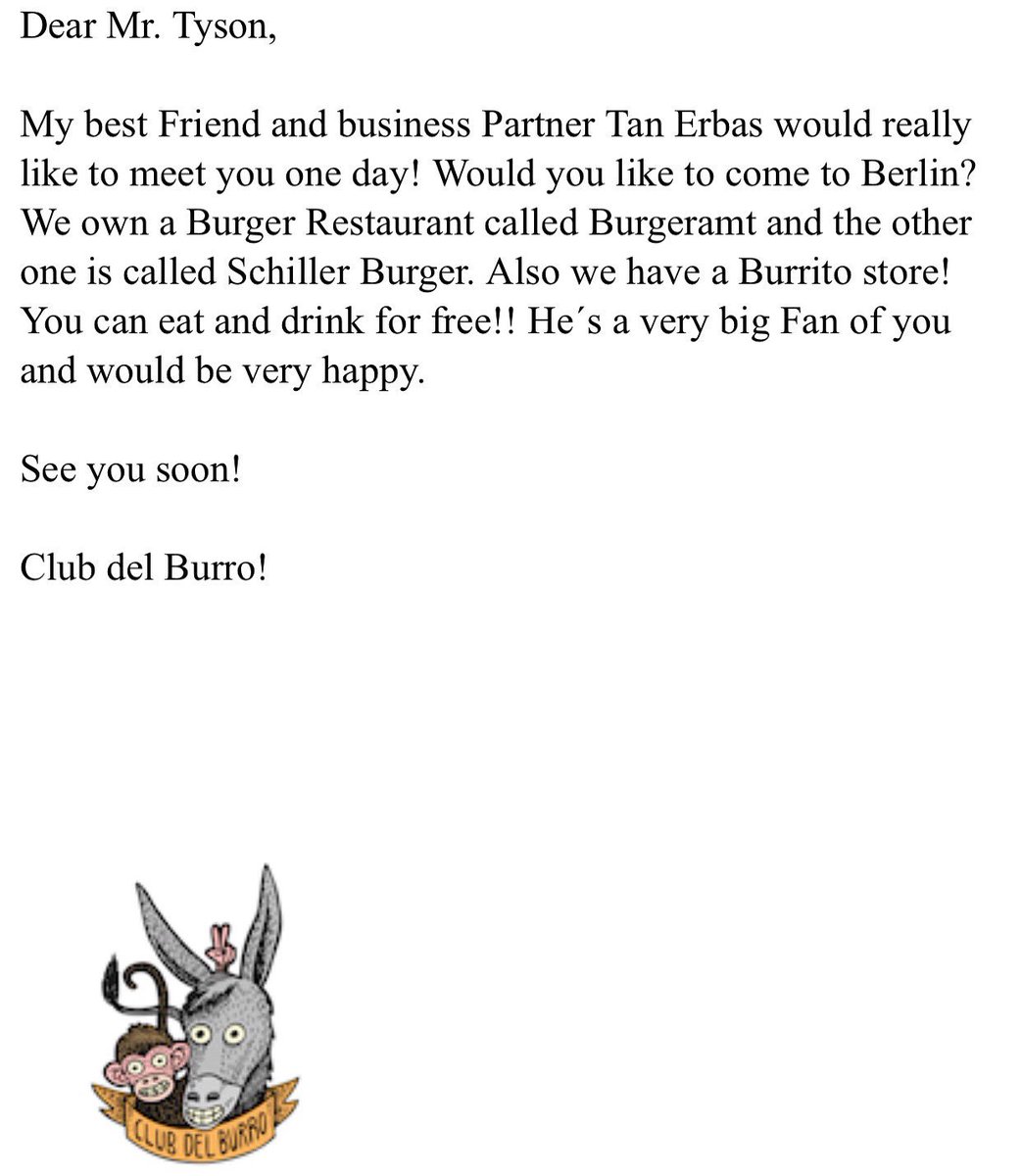 Wenn #burro dir einen Lebenstraum erfüllen will 💚 #friendshipgoals #donkeybusiness <a href="/MikeTyson/">Mike Tyson</a>