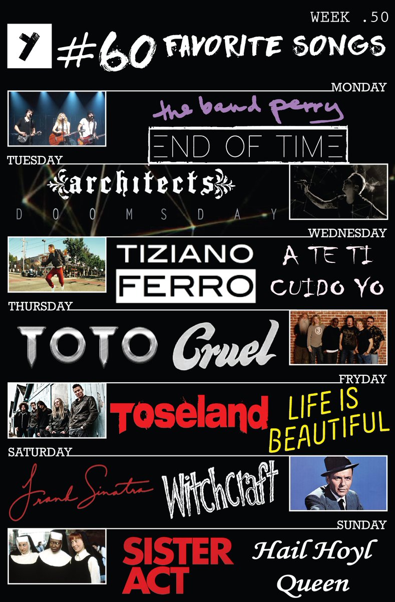 TheLyvers's tweet image. #TheLyversMusic #TheLyvers #50Week #60FavoriteSongs #Recap #StarWarsGliultimiJedi #StarWarsTheLastJedi #StarWarsBattlefrontII #Riverdale #Sanremo2018 #Brexit