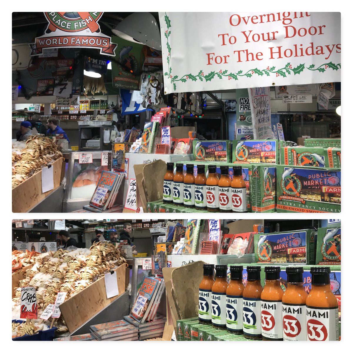 Umami 33 (@umami33) on Twitter photo Love this place! Delivery morning at the Famous Pike Place Fish Market! Get your Umami 33 and Umami 33 Game Day Marinade! <a href="/pikeplacefish/">Pike Place Fish</a> #umami33 #grilling #12s #gohawks #xmasdelivery Love this place! Delivery morning at the Famous Pike Place Fish Market! Get your Umami 33 and Umami 33 Game Day Marinade! <a href="/pikeplacefish/">Pike Place Fish</a> #umami33 #grilling #12s #gohawks #xmasdelivery